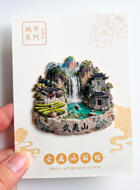福建南平武夷山旅游风景冰箱贴