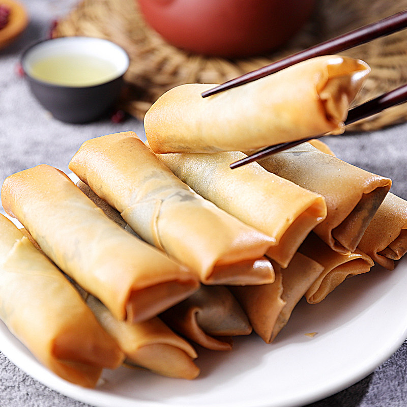 中华老字号无锡穆桂英休闲美点传统油炸酥脆小吃点心多口味春卷,淘宝优惠券,粉丝福利购,淘宝优惠卷