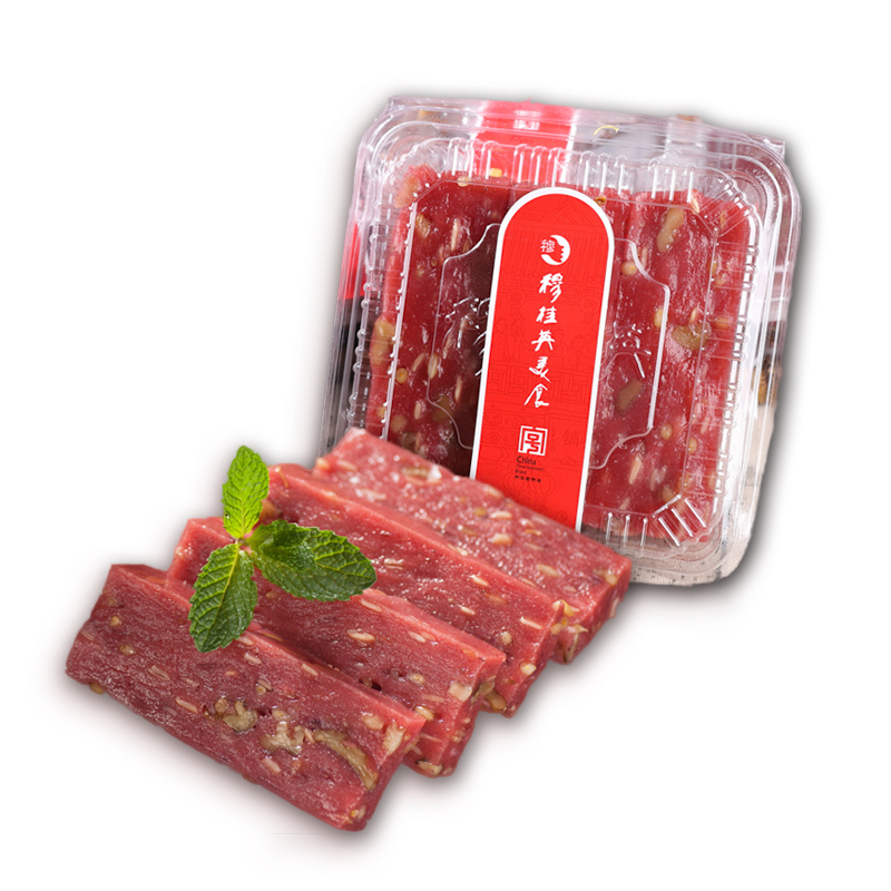 无锡特产穆桂英花色条糕单色品类90gx3条x1盒 - 图3