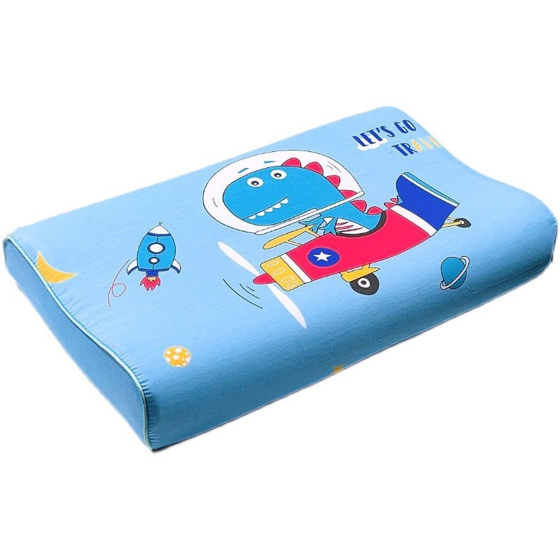 儿童枕头天然乳胶枕纯棉护颈枕芯宝宝枕套幼儿园全棉小学生记忆枕,淘宝优惠券,粉丝福利购,淘宝优惠卷