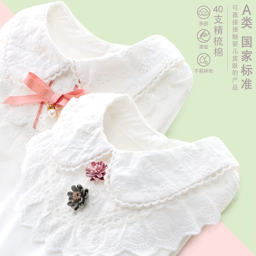 Приятная телу детская футболка, осенний хлопковый лонгслив, белая тонкая рубашка, в западном стиле, подходит для подростков