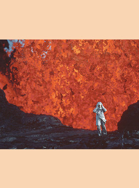 火山挚恋海报装饰画芯无框