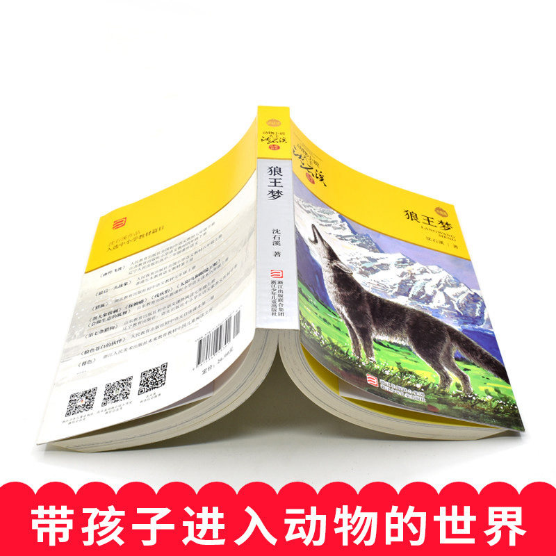升级版狼王梦正版包邮沈石溪动物小说品藏书系全本 7-12-14岁三四五六年级中小学生课外阅读书籍寒暑假阅读教辅儿童文学_虎窝淘