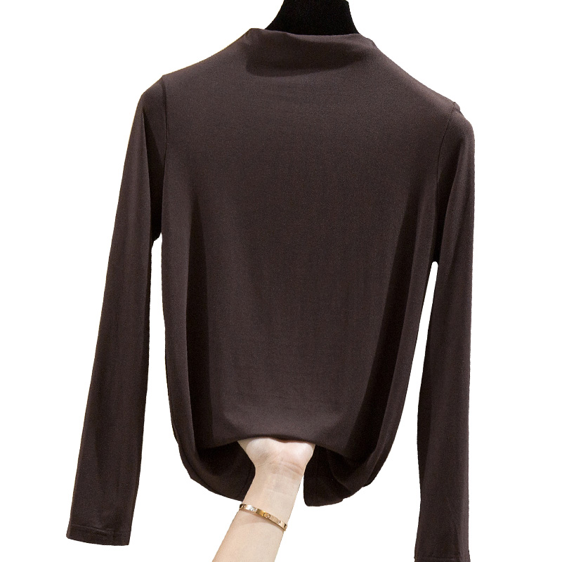 半高领2020新款春秋内搭t恤打底衫 lemontasteT恤