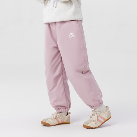 左西女童棉裤冬季加厚外穿儿童加绒裤子2025新款女孩夹棉保暖长裤