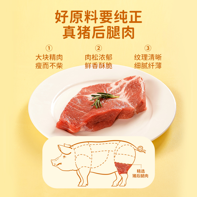 展艺猪肉酥肉松小贝寿司烘焙专用儿童海苔碎拌饭官方旗舰商用原料-图0