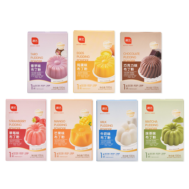 尚巧厨布丁粉食用家用自制烘焙鸡蛋芒果儿童果冻粉奶茶店专用商用高清大图