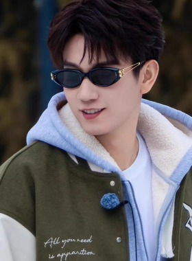 五十公里桃花坞5王子奇同款太阳眼镜男女ins复古欧美百搭墨镜潮