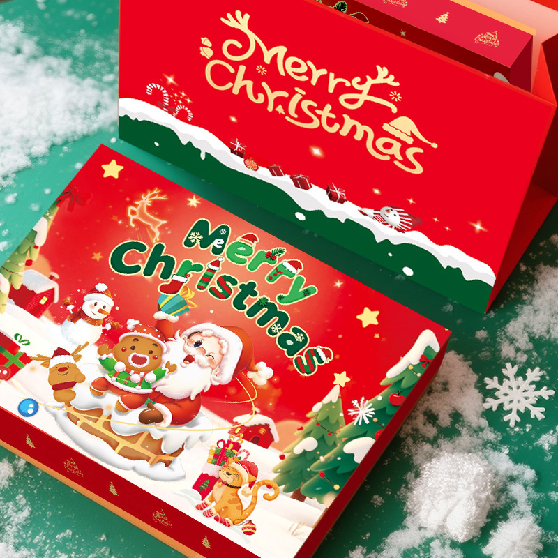 圣诞节巧克力糖果礼盒装送女友闺蜜玩偶礼物儿童圣诞倒数日历礼品