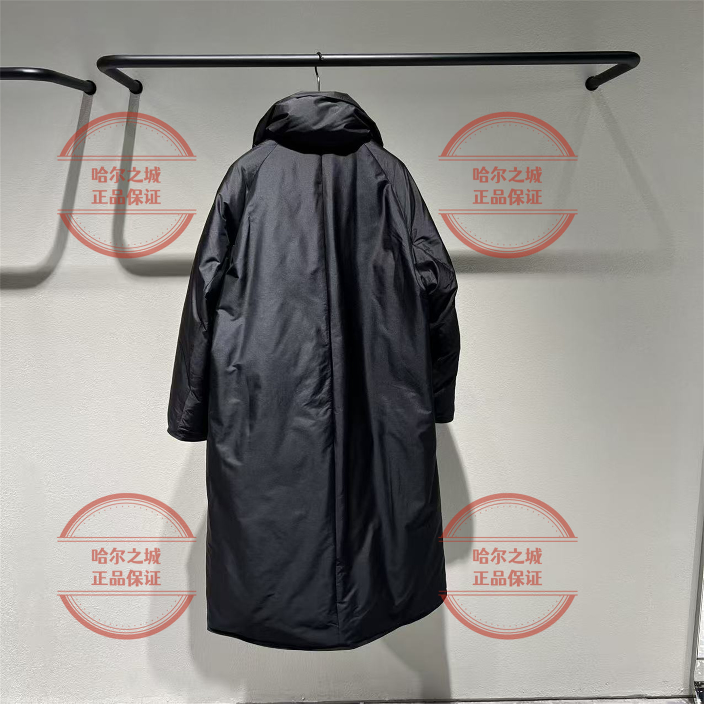 速发 LESS商场同款2025冬新款2PBC17470长款鹅绒服立领收腰羽绒服 - 图0