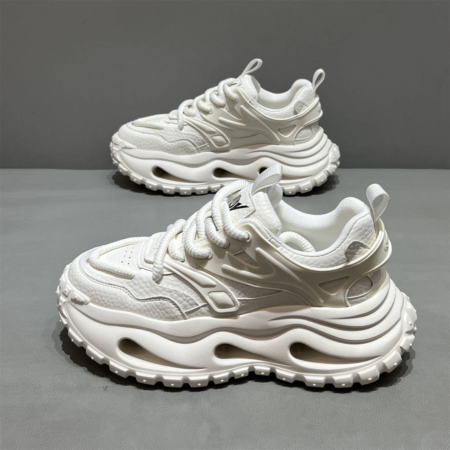 2026春季新款休闲风老爹鞋男厚底增高运动鞋百搭时尚潮流男鞋,淘宝优惠券,粉丝福利购,淘宝优惠卷