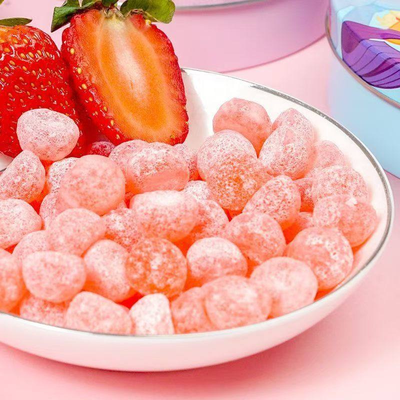 添乐卡通王小马宝莉软糖80g益生菌水果汁儿童多彩软糖小零食罐装,淘宝优惠券,粉丝福利购,淘宝优惠卷