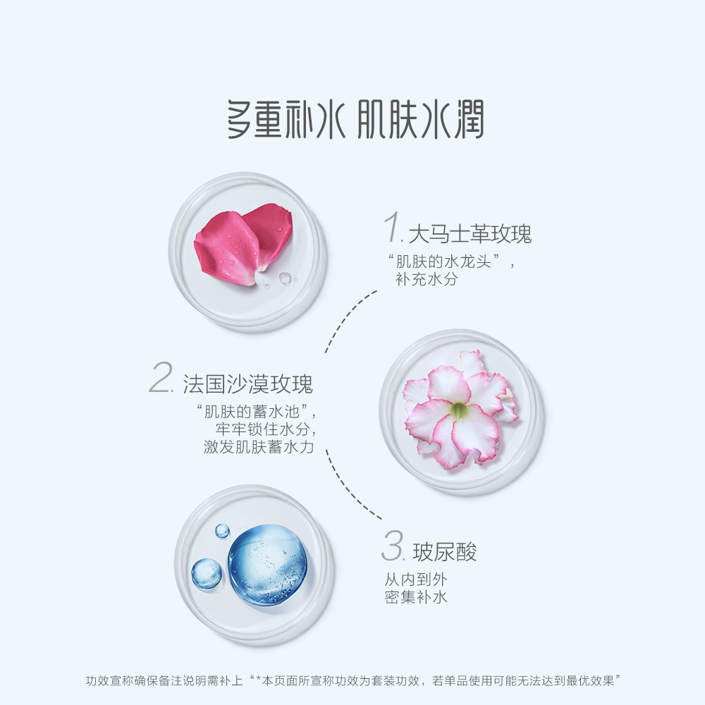 御泥坊玫瑰水乳套装补水保湿滋养护肤品化妆品女全套官网正品