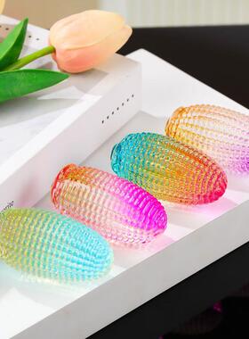 琉璃文玩苞谷苞米家居手把装件饰乔迁开业公司送礼黄水晶玉米摆件