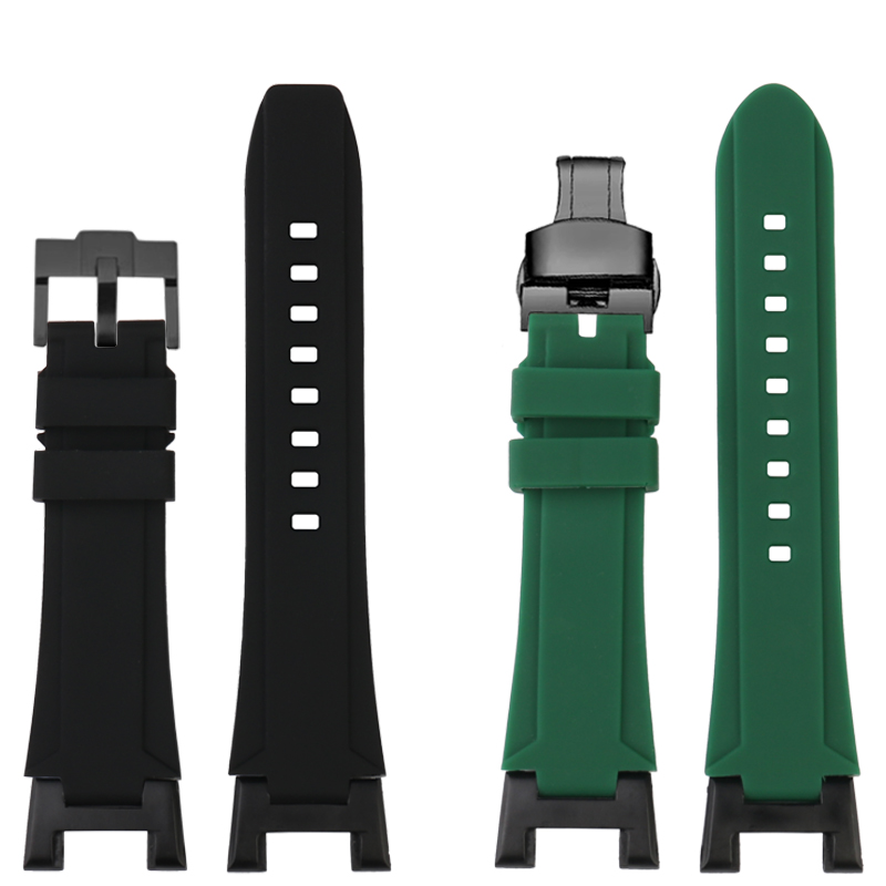 适配卡西欧PROTREK系列登山PRW-7000 PRW-7000FC改装优质硅胶表带 - 图3