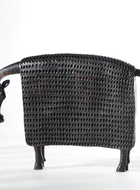 软装饰米白色桌面玄关树脂工艺品