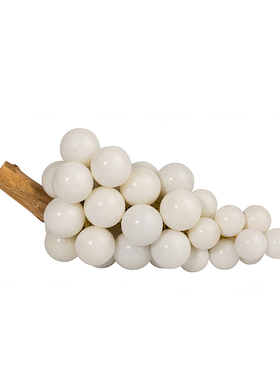 葡萄黑曜石茶几售楼处水果摆件