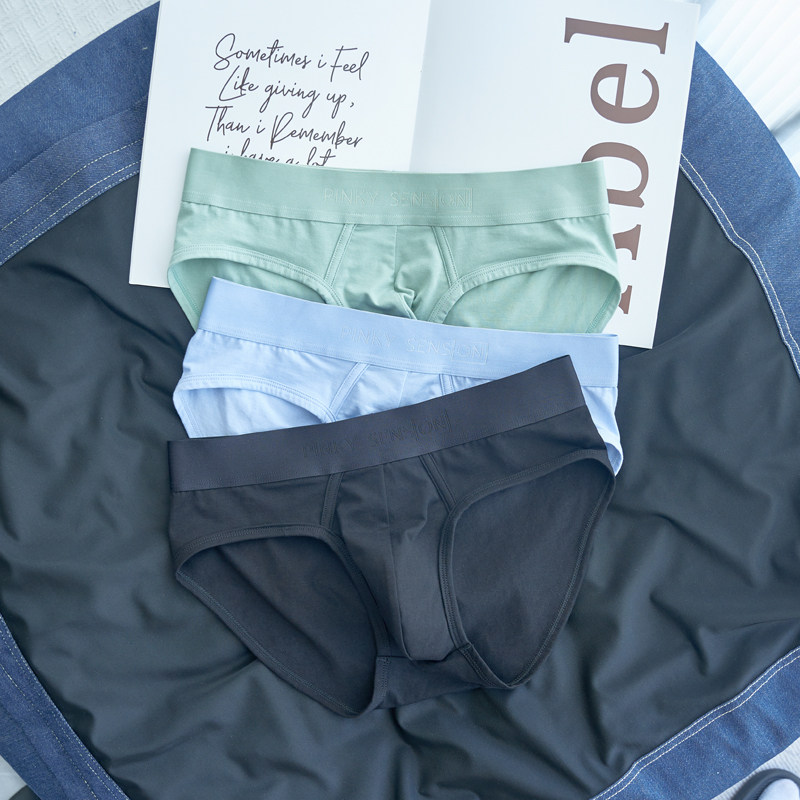 男士内裤性感纯欲白色三角裤中腰大码宽松棉透气运动纯色男短裤潮,淘宝优惠券,粉丝福利购,淘宝优惠卷