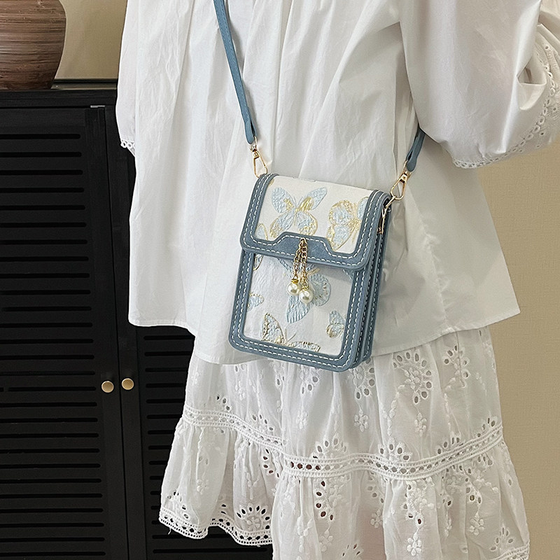 宋锦布料diy材料包亲手缝女包新款简约小方包时尚单肩斜挎手机包,淘宝优惠券,粉丝福利购,淘宝优惠卷