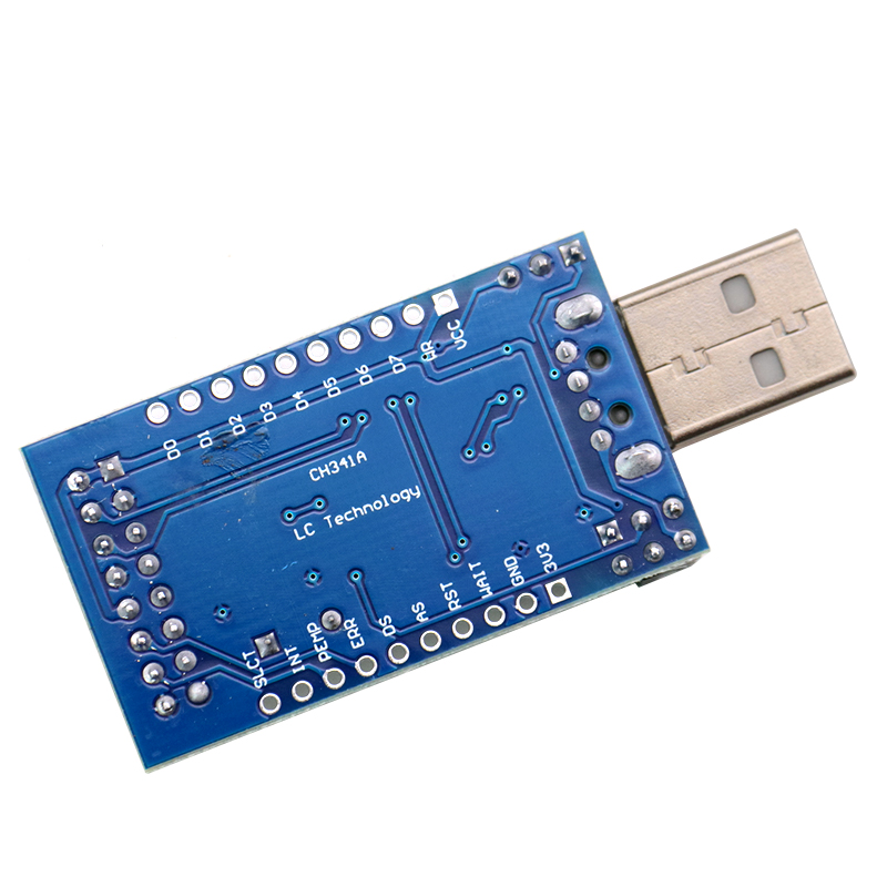 CH341A模块 USB 转 UART IIC SPI TTL ISP EPP/MEM 并口转换器 - 图2