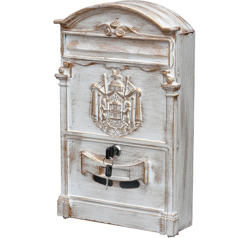 定制门号欧式别墅信箱室外挂墙意见箱带锁信报箱防水创意复古邮筒,淘宝优惠券,粉丝福利购,淘宝优惠卷