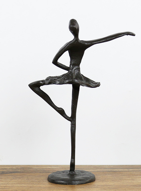 弘可北欧式铸铁橱窗饰品手工摆件