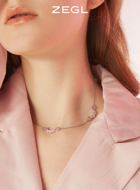 ZEGL爱心项链日韩风女