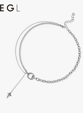 ZEGL设计师马术系列马衔扣项链女轻奢小众装饰锁骨毛衣链秋冬配饰