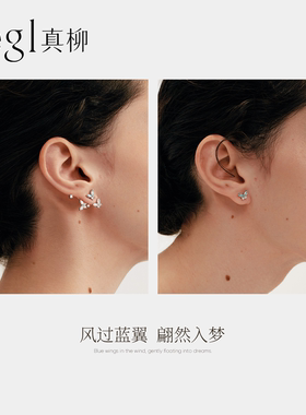 zegl真柳设计师耳环高级感轻奢