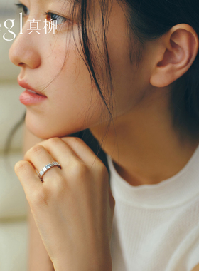zegl真柳高级感女款食指戒