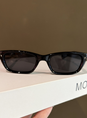 欧美复古方框太阳镜显瘦百搭防紫外线适合日常出行男女高级感墨镜