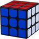 Black magnetic version of the Holy Hand third-order Rubik's Cube 2345 set