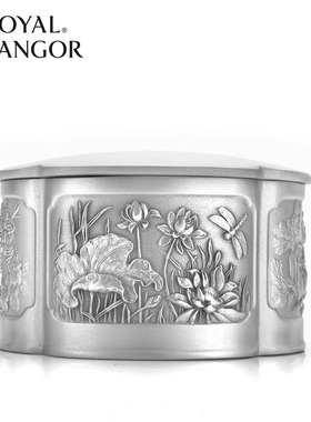 皇家雪兰莪锡器首饰盒手工制品