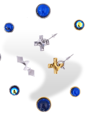 MadeByDizon宝石吊坠男女锁骨链