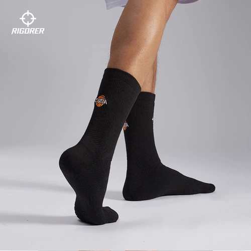 Спортивные баскетбольные носки, дышащие гольфы подходит для мужчин и женщин, для бега, впитывают пот и запах, средней длины