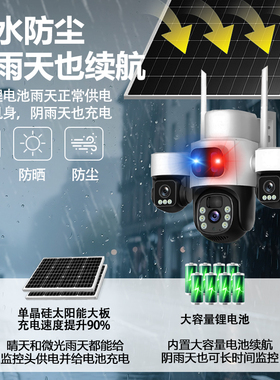 太阳能无需电网多广角全彩画面
