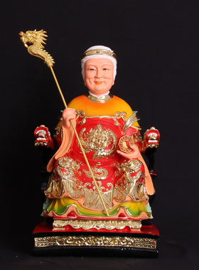 厂家直销树脂无声老母佛堂摆件