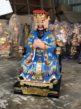 做工精致厂家直销树脂龙王爷佛像