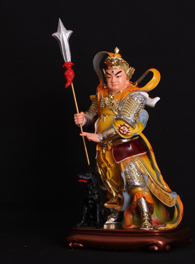 厂家直销树脂二郎神家用供奉摆件