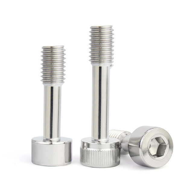 Jinchao 304 stainless steel hexagon anti-detachment screws without loosening screws Half tooth bolts M3M4M5M6M8M10