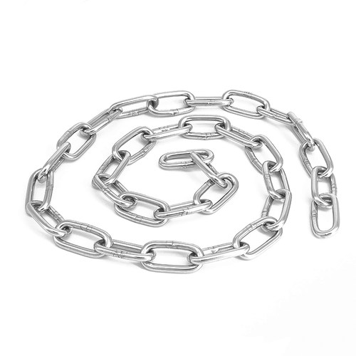 金超304不锈钢链条2 3 4 5 6 8mm粗不锈钢链宠物狗晾衣护栏秋链子 - 图3