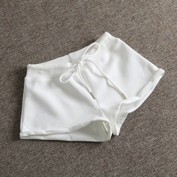 超显大长腿 美式辣妹复古抽绳性感低腰卷边运动宽松短裤女热裤,淘宝优惠券,粉丝福利购,淘宝优惠卷