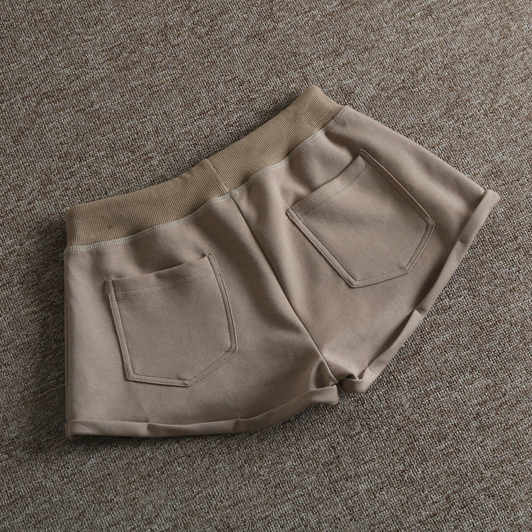 超显大长腿 美式辣妹复古抽绳性感低腰卷边运动宽松短裤女热裤,淘宝优惠券,粉丝福利购,淘宝优惠卷