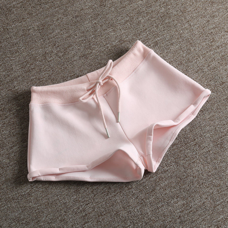 超显大长腿 美式辣妹复古抽绳性感低腰卷边运动宽松短裤女热裤,淘宝优惠券,粉丝福利购,淘宝优惠卷