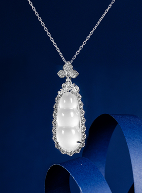 福豆项链女S925银轻奢小众