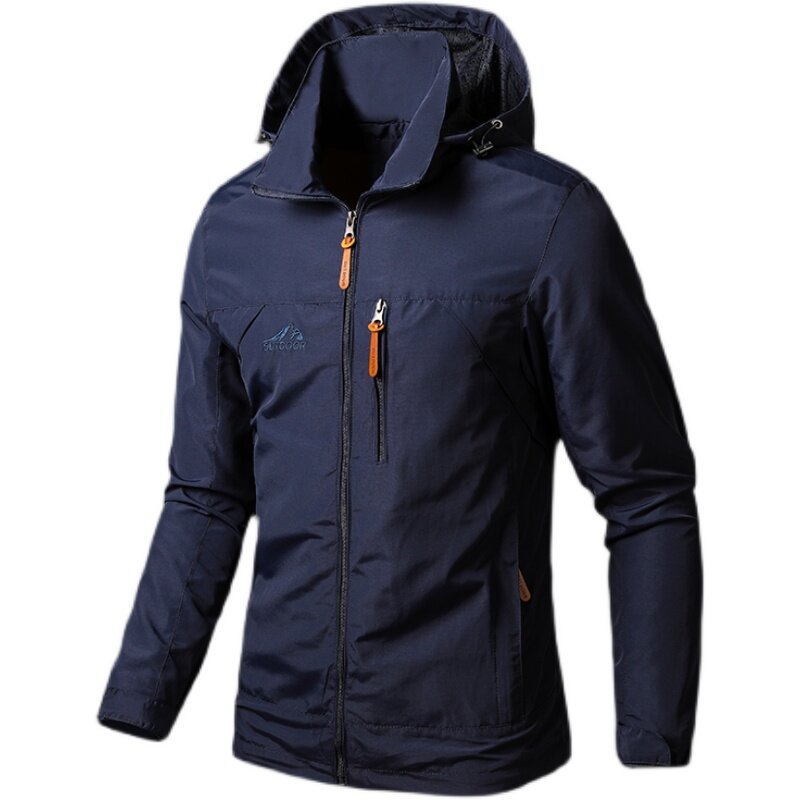 Men's Jackets Waterproof Military Hooded Jacket Windbreaker - 图3