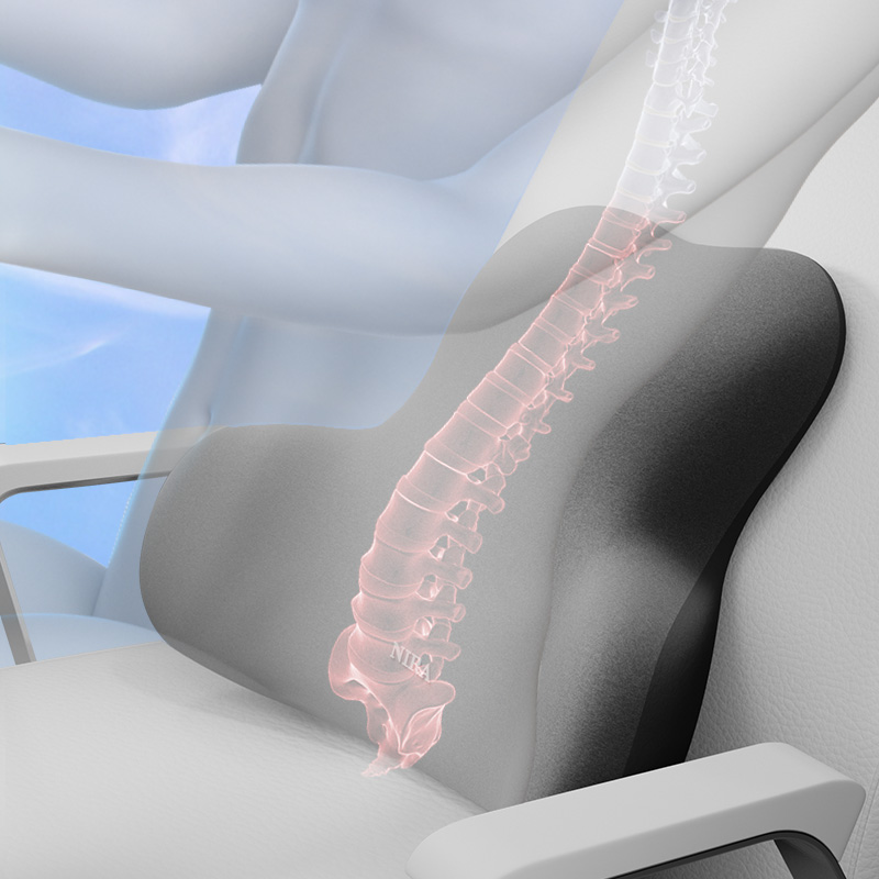 护腰靠垫办公室腰靠座椅腰垫孕妇久坐神器腰枕靠背垫办公椅子腰托 - 图3