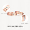 Saturday blessing 18k diamond ring is brilliant and can be customized
