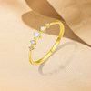 Saturday Fortune 5G Pure Gold Diamond Ring for Women