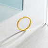 Women's National Fashion Gold Ring Saturday Blessing